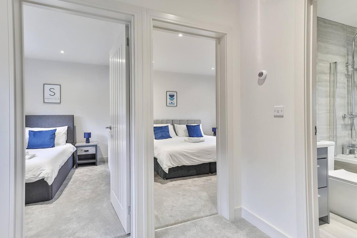 シェフィールド 3 Bed Refurbished, Modern House, Wifi, Patio Areaヴィラ エクステリア 写真